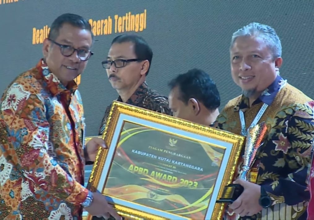 Kukar terima APBD Award 2023