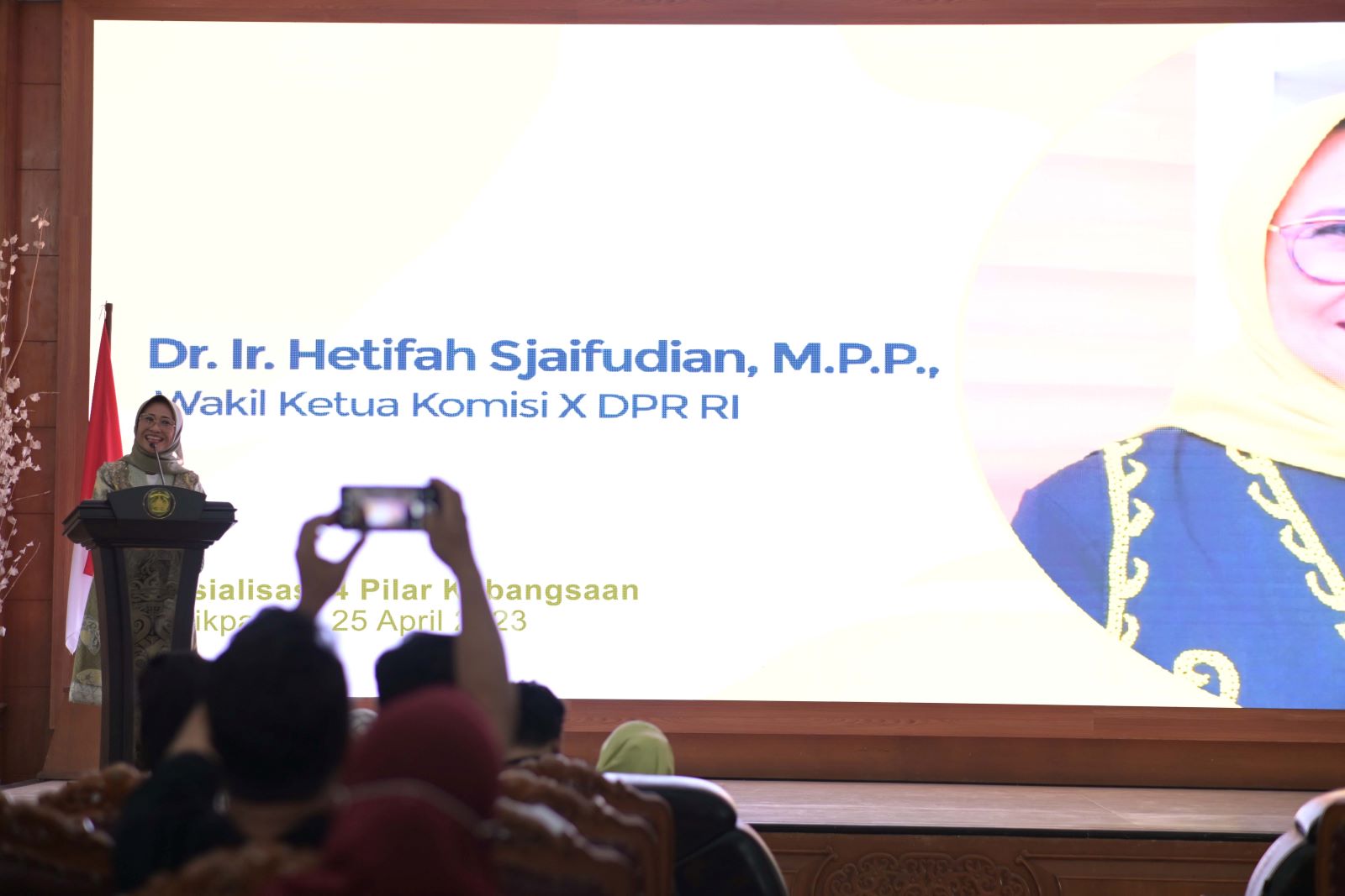 Hetifah Konsisten Sosialisasi Nilai-Nilai Empat Pilar Kebangsaan di Kaltim