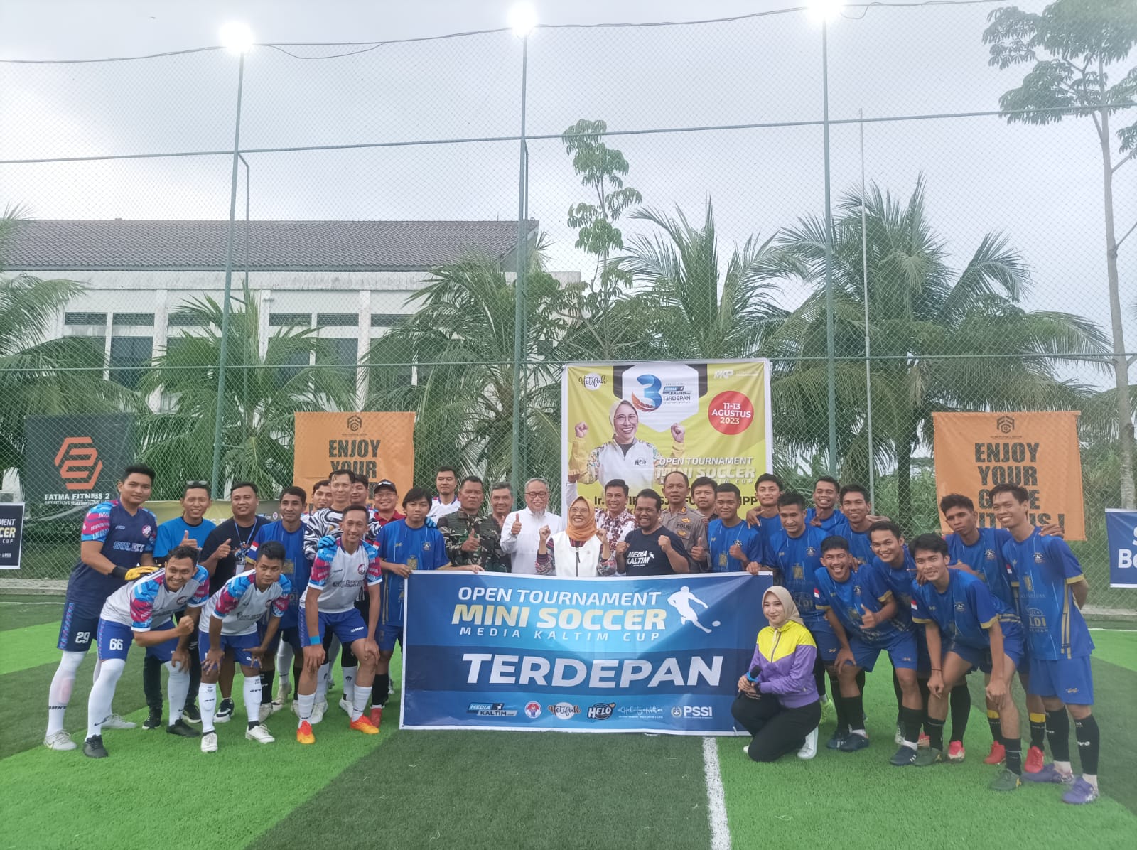 Resmi Digelar, Open Tournament Mini Soccer Media Kaltim Cup Diikuti 14 Tim