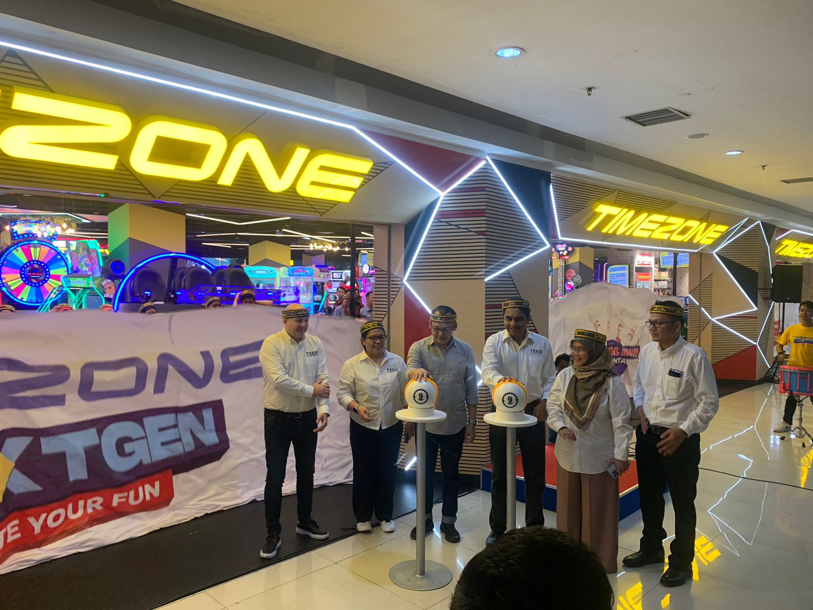 Pembukaan Timezone di BIG Mall Samarinda Sekaligus Meriahkan Ulang Tahun ke-9